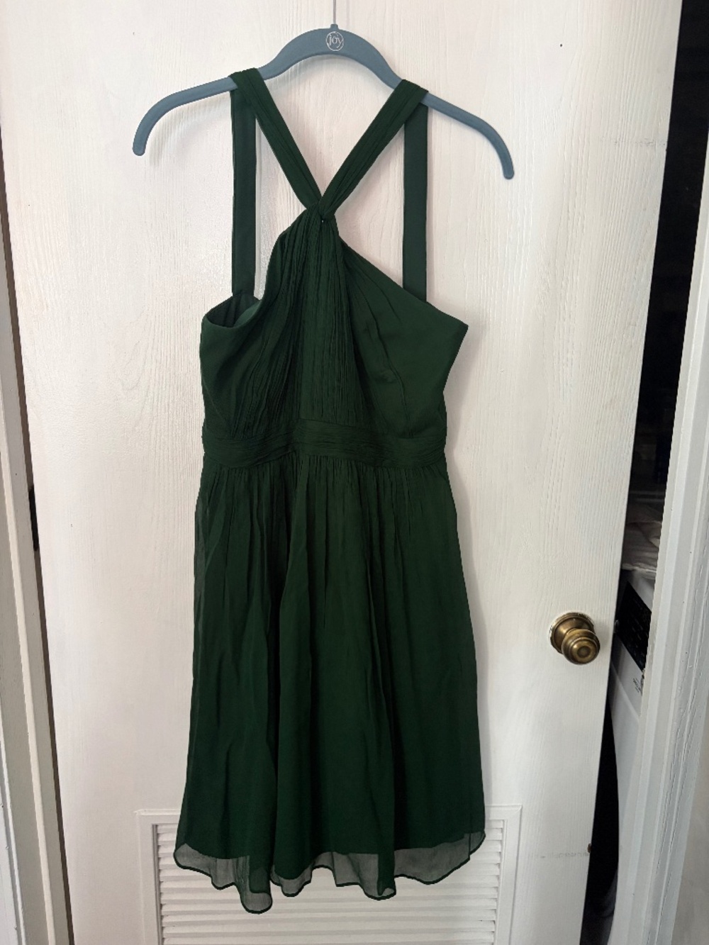 J. Crew Silk Halter Style Dress